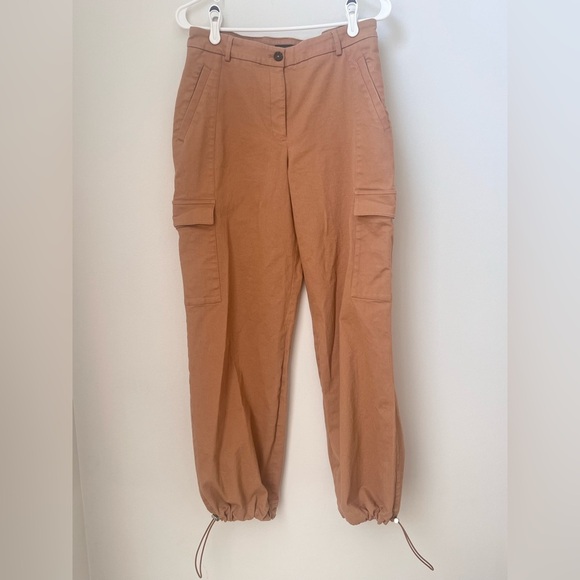 Express High Waisted Convertible Hem Cargo Trouser Pant Size 10 - Picture 6 of 13
